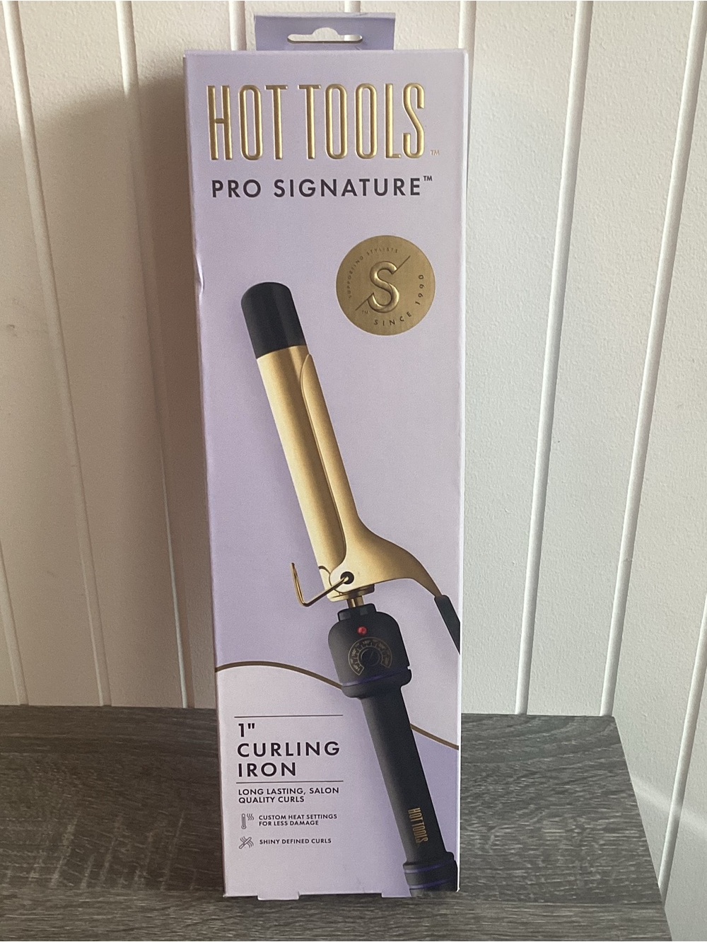 HOT TOOLS Pro Signature 1" Gold Curling Iron/Wand